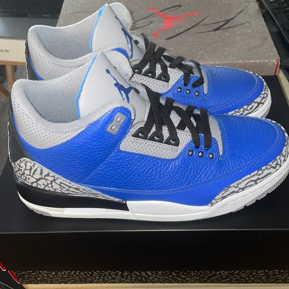 Air Jordan 3 “Royal Cement” 2020. 8.5